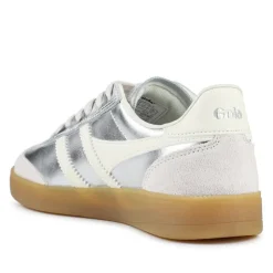 Women Gola Leather Lace-Up Trainers -