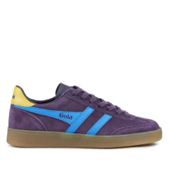 Women Gola Leather Lace-Up Trainers -