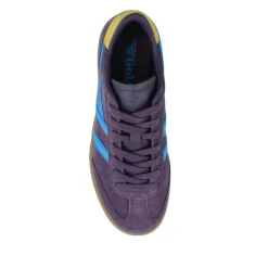 Women Gola Leather Lace-Up Trainers -