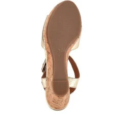 Women Jones Bootmaker Grazina Leather Wedges -