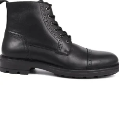 Jones Bootmaker Guiseley Leather Lace-Up Boots -