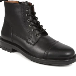 Jones Bootmaker Guiseley Leather Lace-Up Boots -