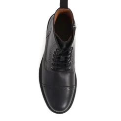 Jones Bootmaker Guiseley Leather Lace-Up Boots -