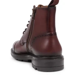 Jones Bootmaker Guiseley Leather Lace-Up Boots -
