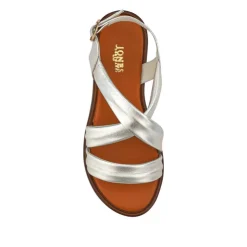 Women Jones Bootmaker Haliwide Leather Wide-Fitting Sandals -