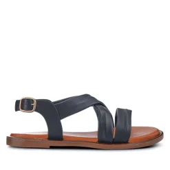 Women Jones Bootmaker Haliwide Leather Wide-Fitting Sandals -