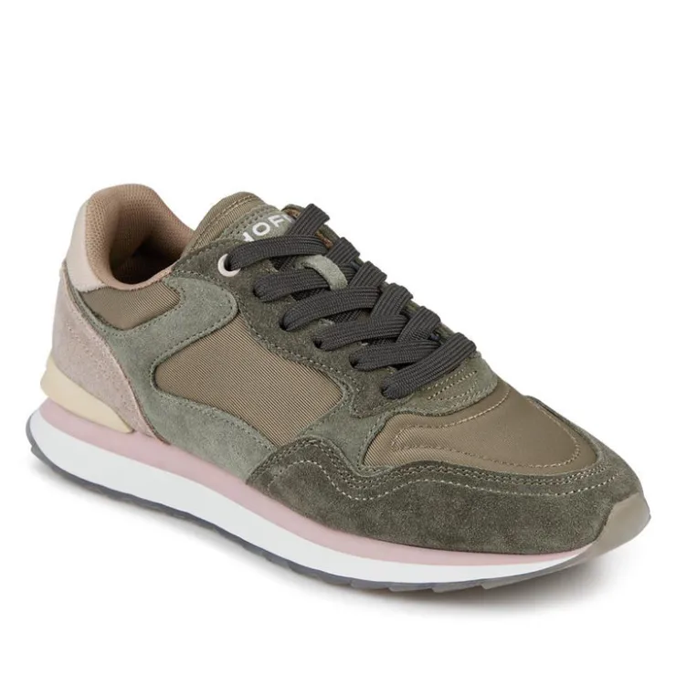 Women Hoff Leather Cushioned Trainers -