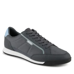 Hugo Boss Mixed-Material Lace Up Trainers -
