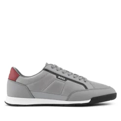 Hugo Boss Mixed-Material Lace Up Trainers -