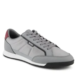 Hugo Boss Mixed-Material Lace Up Trainers -
