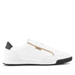 Hugo Boss Mixed-Material Lace Up Trainers -
