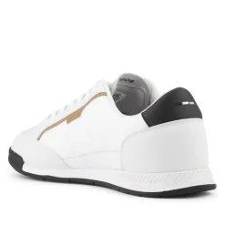 Hugo Boss Mixed-Material Lace Up Trainers -