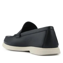 Hugo Boss Tumbled-Leather Moccasins -