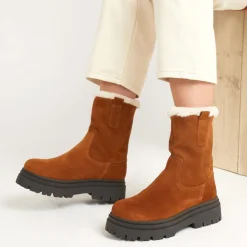 Women Jones Bootmaker Isabetta Chunky Suede Boots -