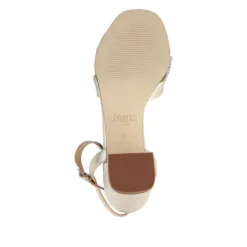 Women Jones Bootmaker Juliana Smart Buckled Leather Sandals -