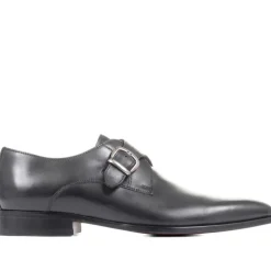 Jones Bootmaker Justin Leather Single Strap Monk Shoes -