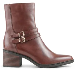 Women Jones Bootmaker Kaira Smart Leather Ankle Boots -