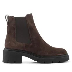Women Jones Bootmaker Kaiya Chunky Leather Chelsea Boots -