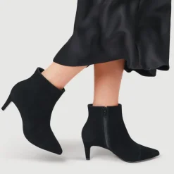Women Kamryn Leather Stiletto-Heeled Ankle Boots -