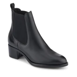 Women Jones Bootmaker Karlee Leather Slip-In Ankle Boots -