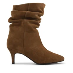Women Jones Bootmaker Kathryn Slouch Leather Ankle Boots -