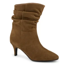 Women Jones Bootmaker Kathryn Slouch Leather Ankle Boots -