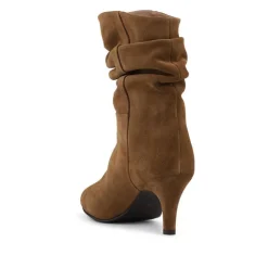 Women Jones Bootmaker Kathryn Slouch Leather Ankle Boots -