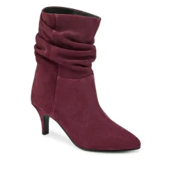 Women Jones Bootmaker Kathryn Slouch Leather Ankle Boots -