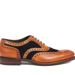 Loake Kerridge Wide Fit Leather Oxford Brogues -