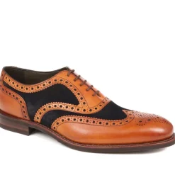 Loake Kerridge Wide Fit Leather Oxford Brogues -