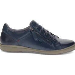 Women Josef Seibel Lace-Up Leather Trainers -