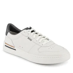 Hugo Boss Leather Cupsole Trainers -