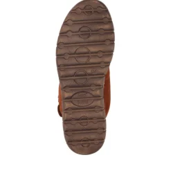 Women Josef Seibel Leather Faux-Fur-Lined Ankle Boots -