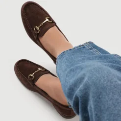 Women Lex Suede Leather Loafers -