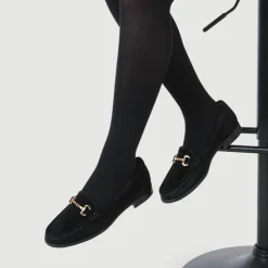 Women Lex Suede Leather Loafers -
