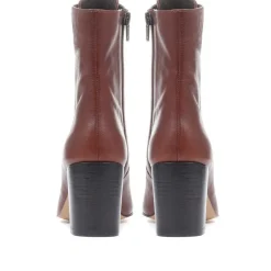 Women Jones Bootmaker Liana Lace-Up Heeled Ankle Boots -