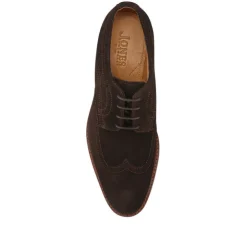 Jones Bootmaker Longwood Suede Derby Brogues -