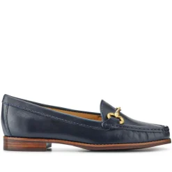 Women Jones Bootmaker Lorella Leather Heeled Loafers -