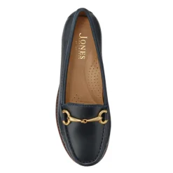 Women Jones Bootmaker Lorella Leather Heeled Loafers -