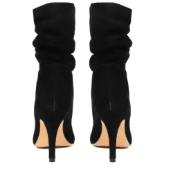 Women Jones Bootmaker Luisa Leather Stiletto Heel Boots -