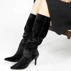 Women Jones Bootmaker Luz Stiletto Knee High Boots -