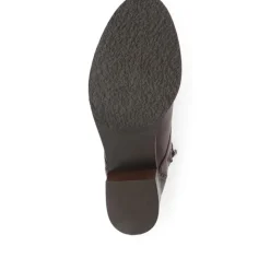 Women Jones Bootmaker Madie Heeled Leather Ankle Boots -