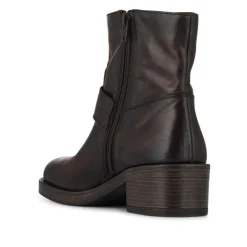 Women Jones Bootmaker Madonna Chunky Leather Ankle Boots -