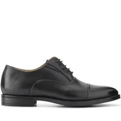 Maloney Wide Fit Smart Leather Oxfords -