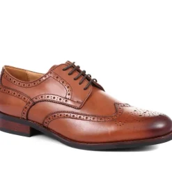 Jones Bootmaker Manning Wide-Fit Men's Brogues -