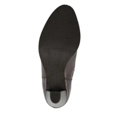 Women Marya Cuban Heel Leather Ankle Boots -