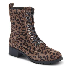 Women Jones Bootmaker Maura Leather Block Heel Boots -