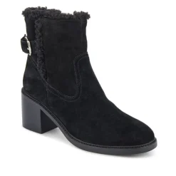 Women Jones Bootmaker Mavis Leather Buckled Ankle Boots -