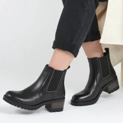 Women Jones Bootmaker Mena Heeled Chelsea Boots -