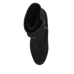 Women Jones Bootmaker Michie Leather Lace-Up Heels -